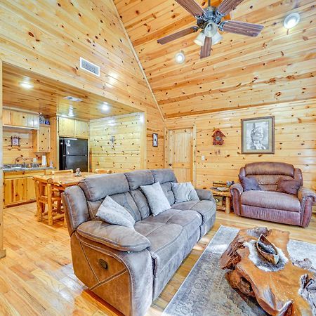 Broken Bow Rental Cabin With Hot Tub And Bar ภายนอก รูปภาพ