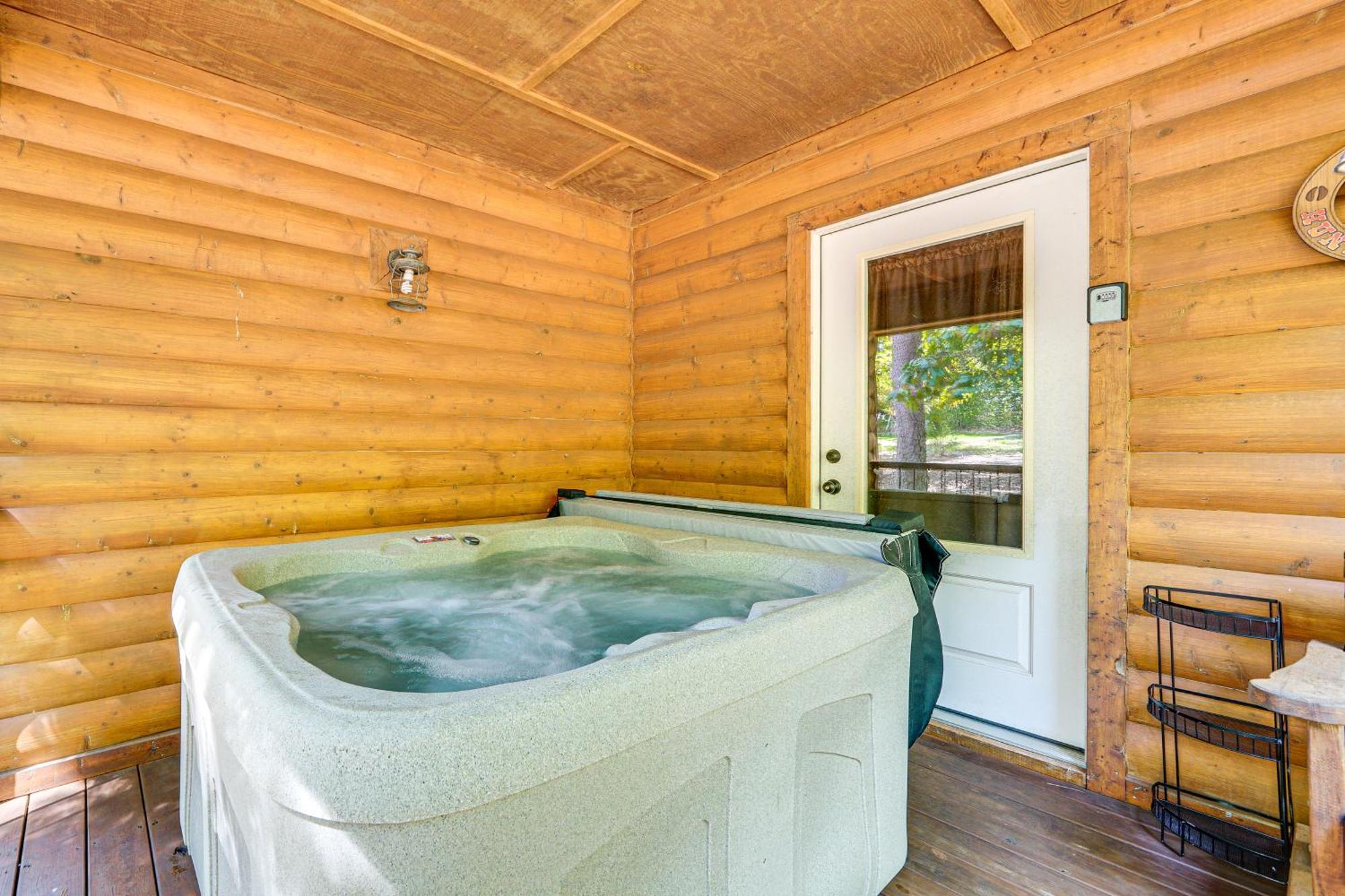 Broken Bow Rental Cabin With Hot Tub And Bar ภายนอก รูปภาพ