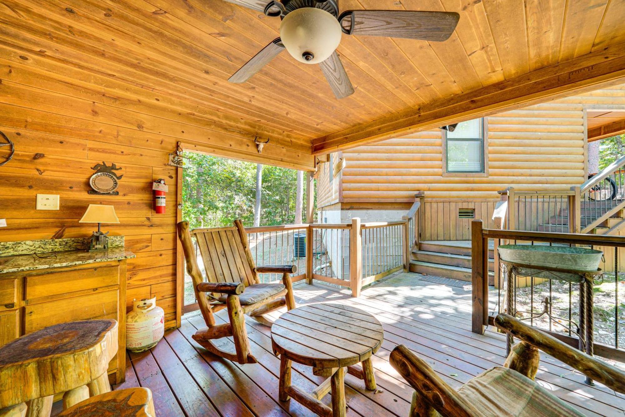 Broken Bow Rental Cabin With Hot Tub And Bar ภายนอก รูปภาพ
